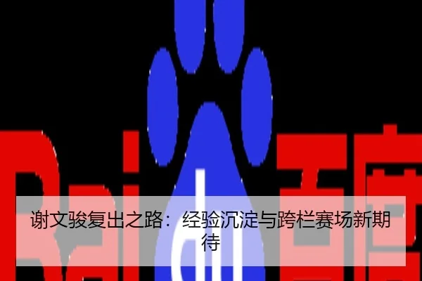 谢文骏复出之路：经验沉淀与跨栏赛场新期待